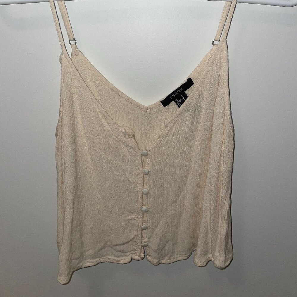 Forever 21 Boho Tank Top Small